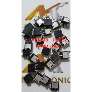 Linh kiện IC NGUỒN L78M05 7805 L7805 - TO252 (con)
