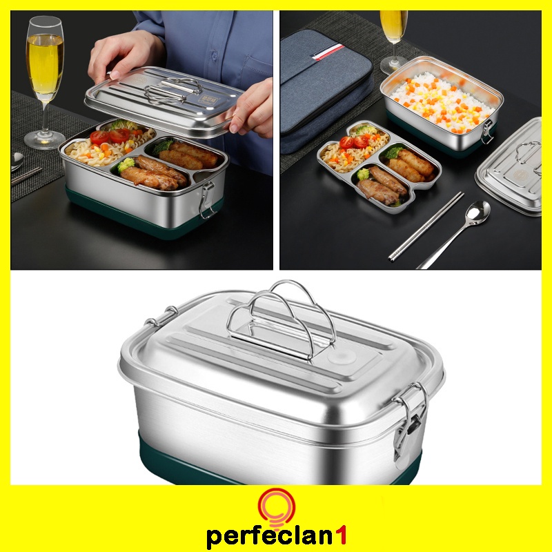 Hộp cơm Bằng Thép Không Gỉ 304 Perfeclan1