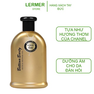 Sữa tắm Bettina Barty Gold Line hương nước hoa 500ml, hàng Đức