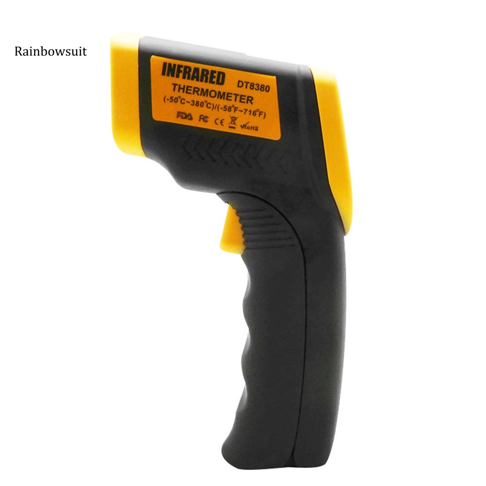 Nhiệt kế hồng ngoại DT8380 cầm tay màn hình LCD tiện dụng