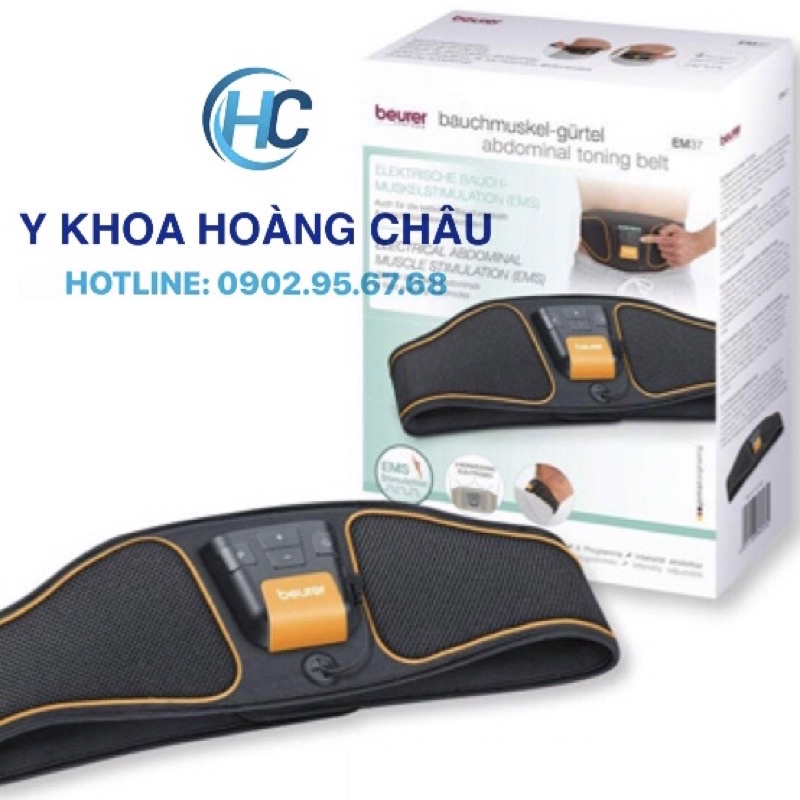 Đai massage giảm mỡ bụng Beurer EM37 (bảo hành 2 năm)