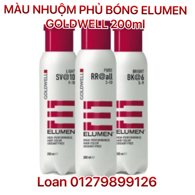 THUỐC NHUỘM PHỦ BÓNG ELUMEN GOLDWELL CAO CẤP SỐ 1 THẾ GIỚI