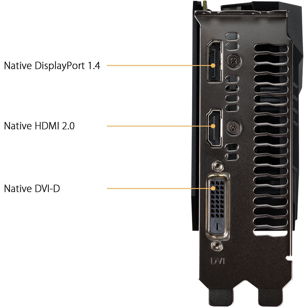 Card màn hình Asus TUF GeForce GTX 1650 (TUFGTX16504GD6PGAMING)