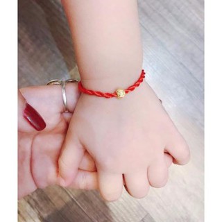 Combo 2 vòng chỉ đỏ may mắn hình cá may mắn hoặc bi bạc