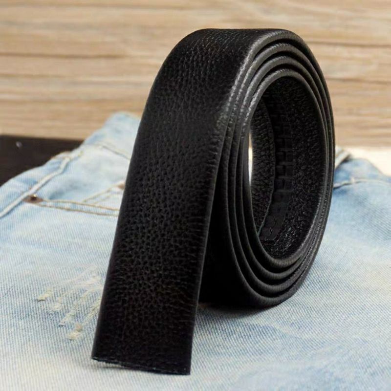 Dây lưng nam,dây nịt nam không mặt khoá - loại rãnh răng cưa