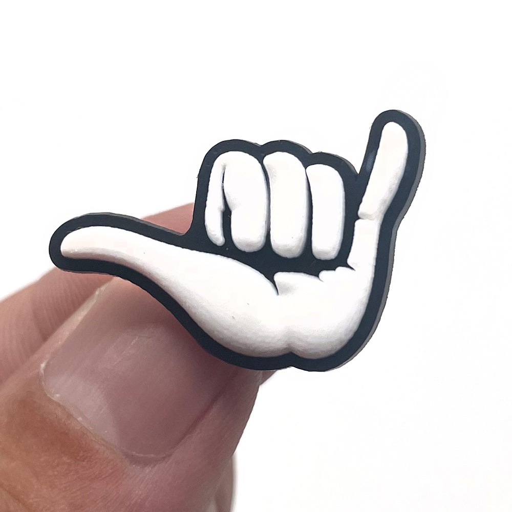 Crocs Jibbitz thời trang giày khóa giày hoa DIY  Shoe Charms pvc accessories  Phụ kiện dép