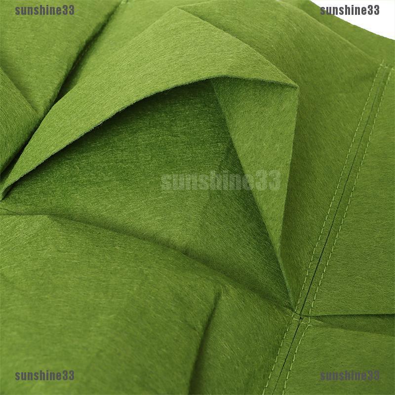 Túi Trồng Cây Treo Tường Màu Xanh Lá