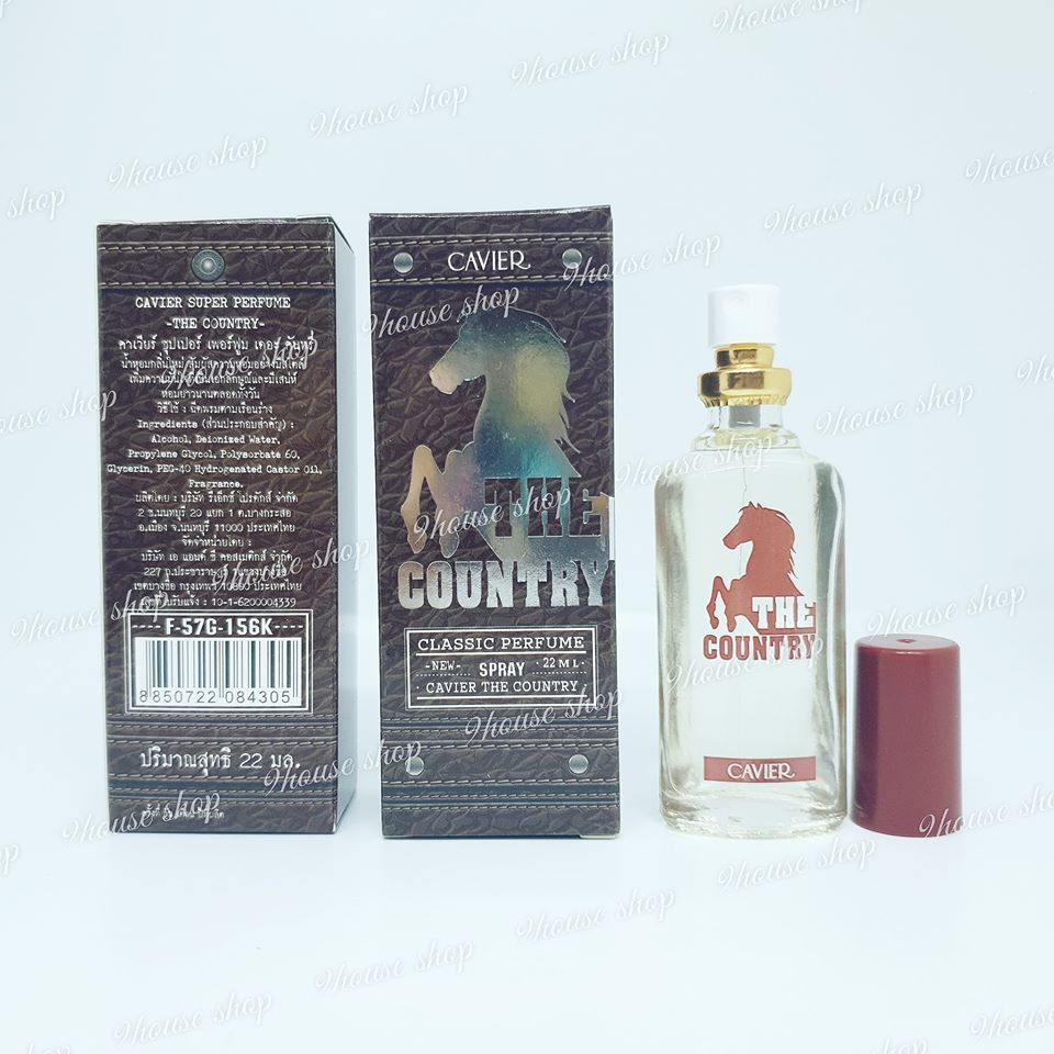 Nước Hoa Nam CAVIER THE COUNTRY Thái Lan 22ml