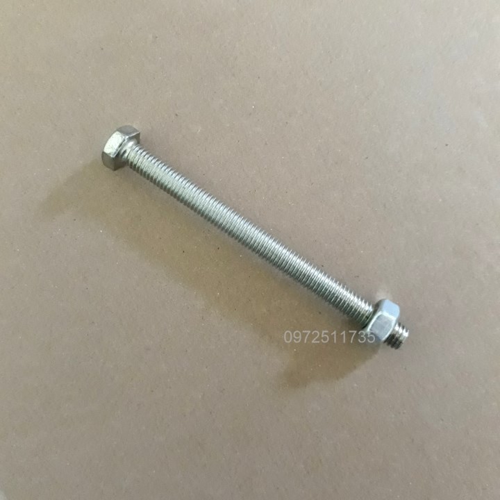 Bulong M8x100- 10 bộ