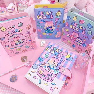SỔ TAY, NHẬT KÝ JELLY BEAR 1100