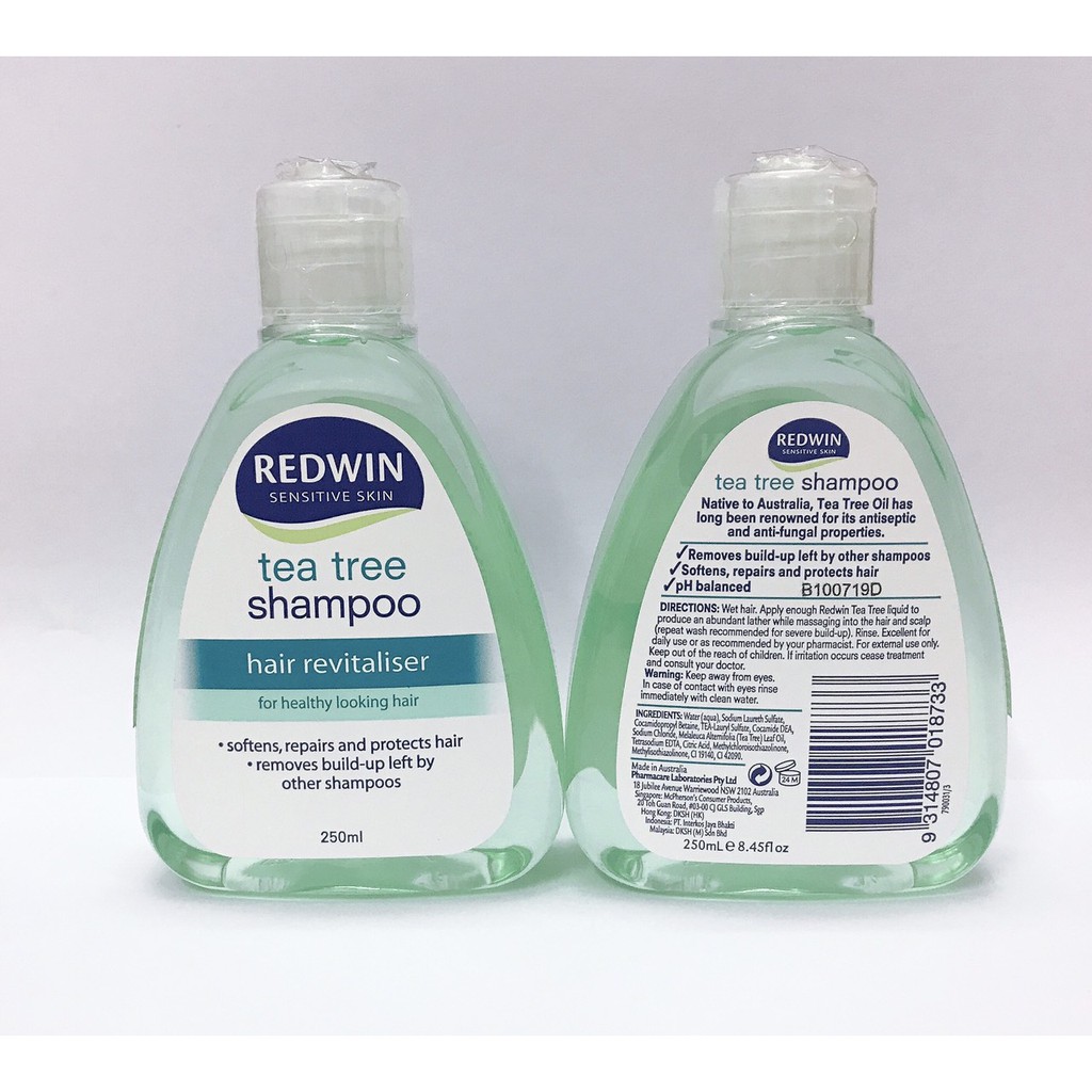 Dầu Gội REDWIN TEA TREE Shampoo 250ml