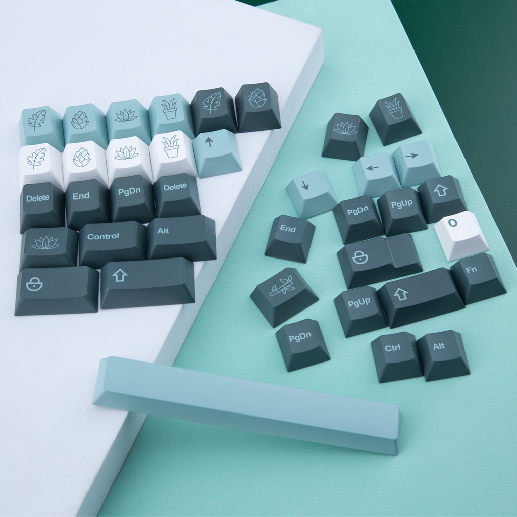 Cherry Profile PBT Dye Thăng hoa keycaps 143 Phím Bố cục ANSI cho bàn phím cơ Công tắc Cherry MX