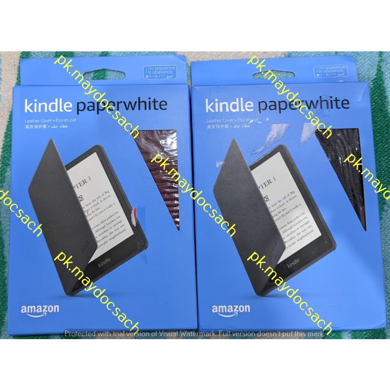 Bao da cho máy đọc sách Kindle Paperwhite 5 Leather Cover