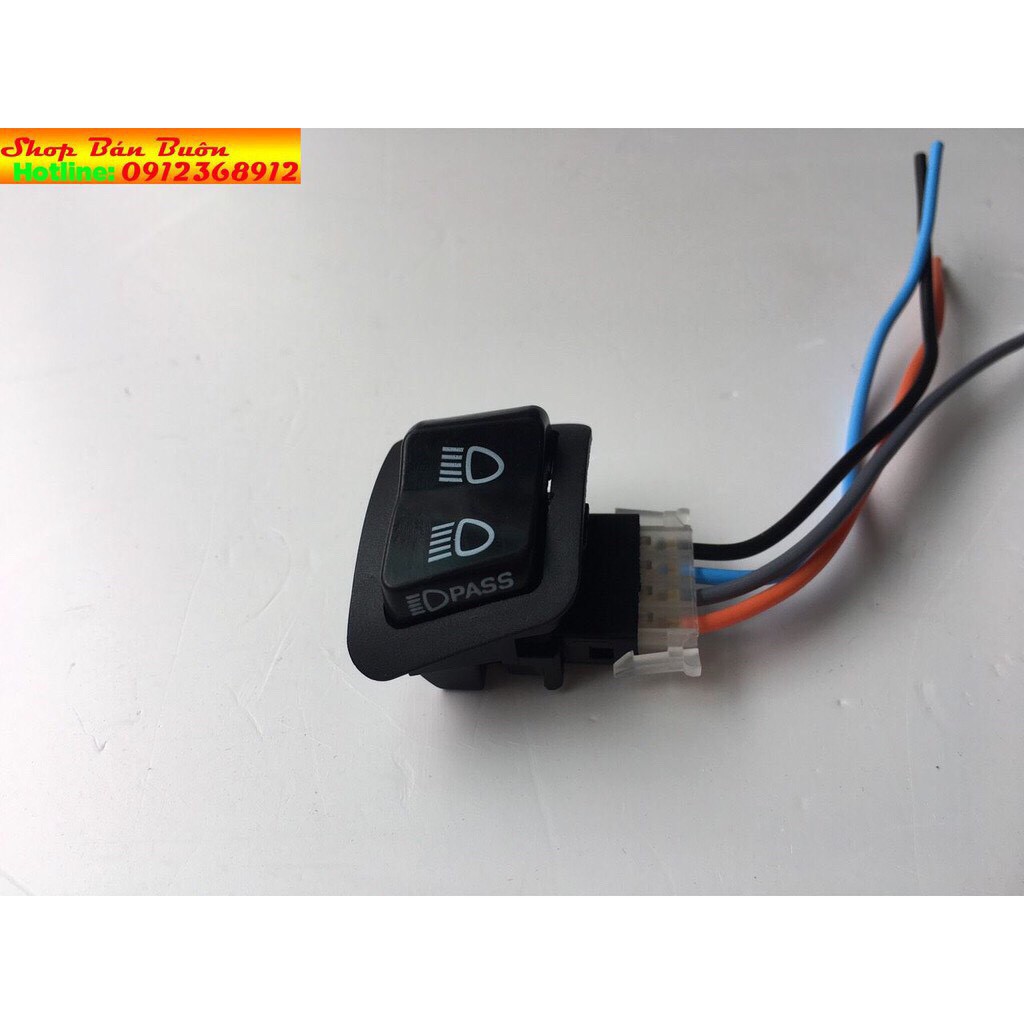 Công tắc hazard và passing sh dùng cho đèn xi nhan và đèn trợ sáng, đèn led