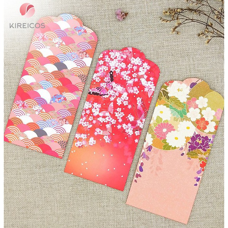 Combo 10 Bao Lì Xì Mừng Tuổi Đám Cưới Loại Dày Họa Tiết Cá Tính Độc Đáo