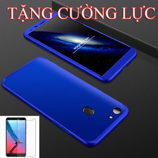Ốp lưng oppo f5 GKK+ Cường lực chính hãng ( Xanh Viền Xanh)giá rẻ