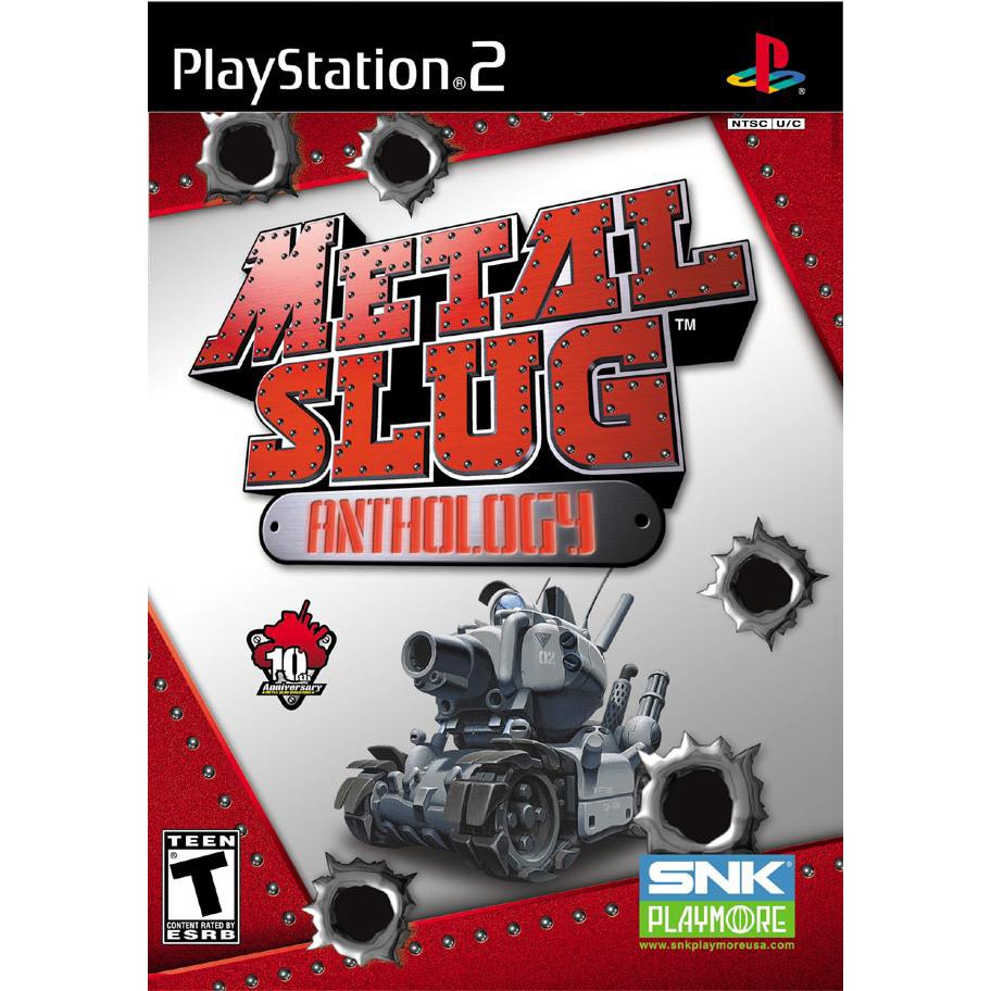 Đĩa Game PS2 - Metal Slug Anthology