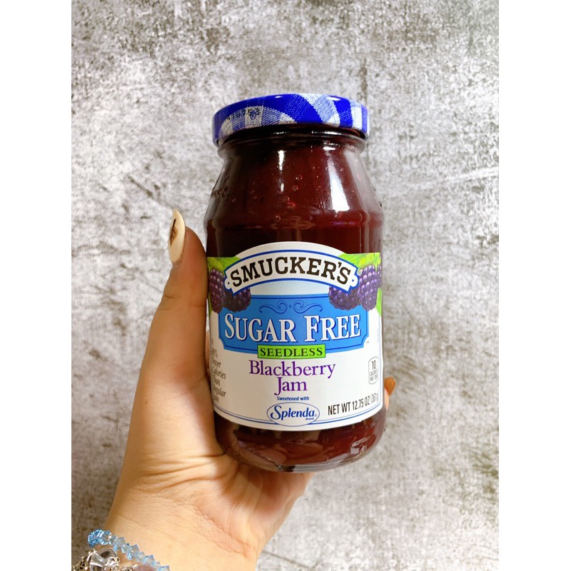 Mứt trái cây không đường Smuckers ( eat clean, diet, tiểu đường ,gymer )