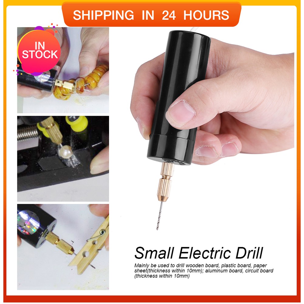 🔥Máy khoan điện tử mini cầm tay với 3 mũi khoan
