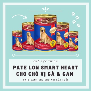 Pate Smart Heart dành cho chó con / trưởng thành 2 vị bò gan & gà thơm ngon Donald Pet Shop