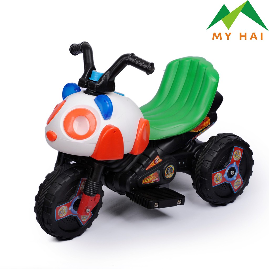 Xe ba bánh có động cơ hình gấu trúc xe ba bánh điện