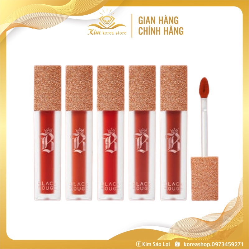 [Sẵn hàng] Son Black rouge ver7 mới vỏ vàng sang chảnh