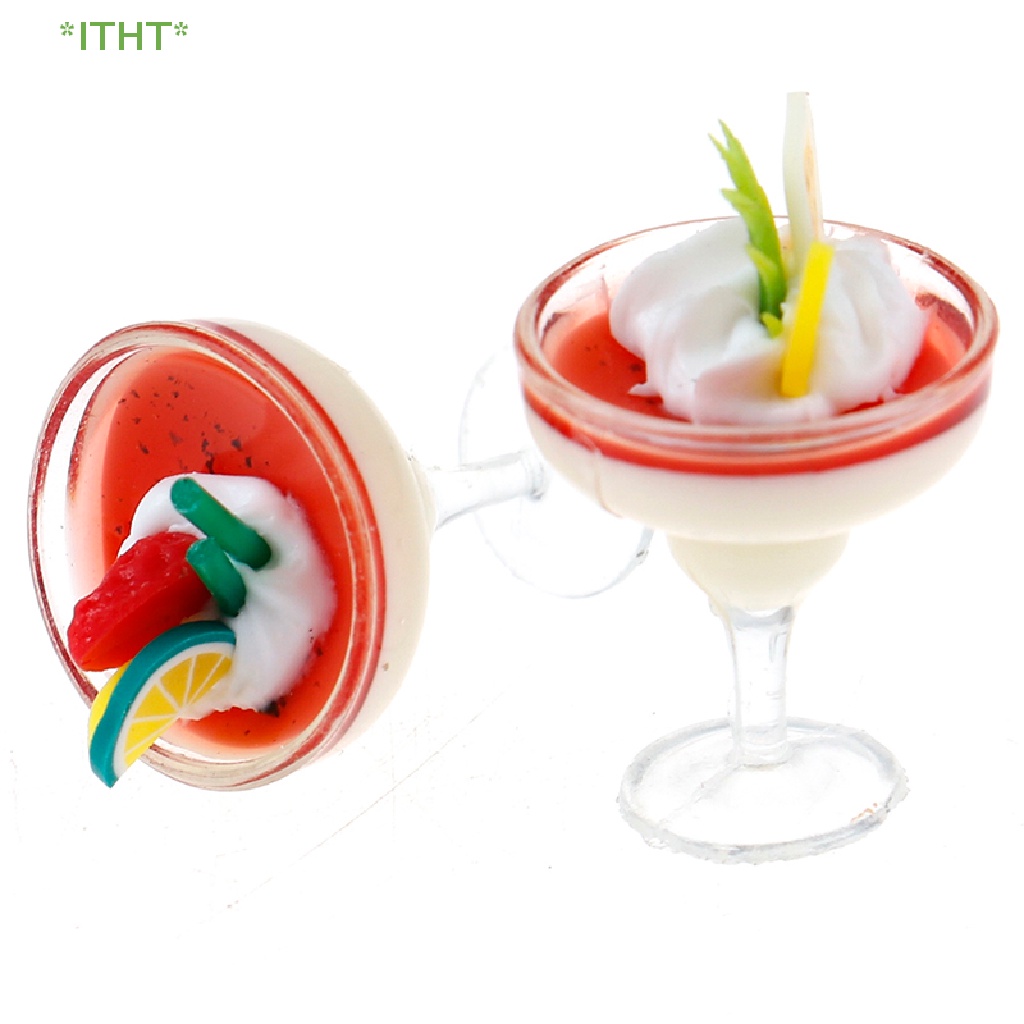 Ly Kem Sữa Chua 1: 12 Dùng Trang Trí Nhà Búp Bê Mới