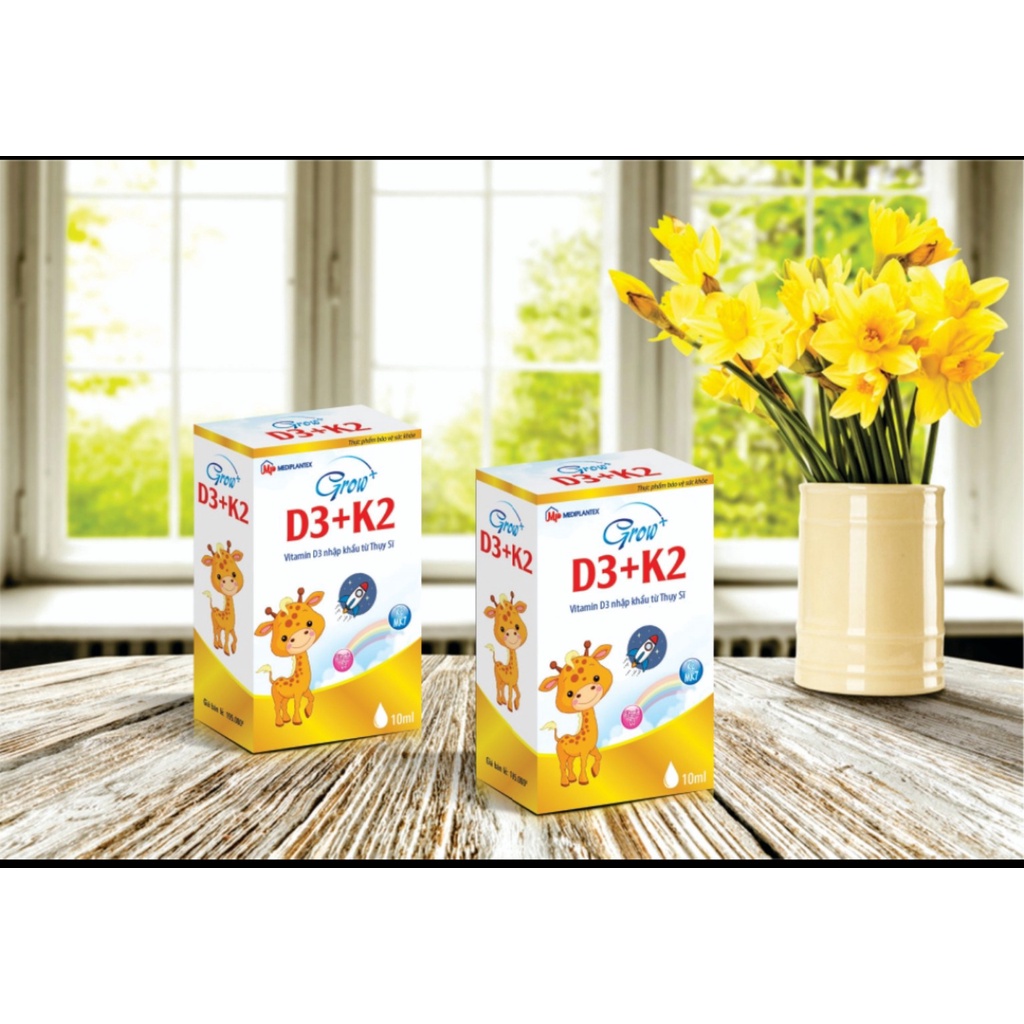 GROW D3K2 nhỏ giọt 10 ml