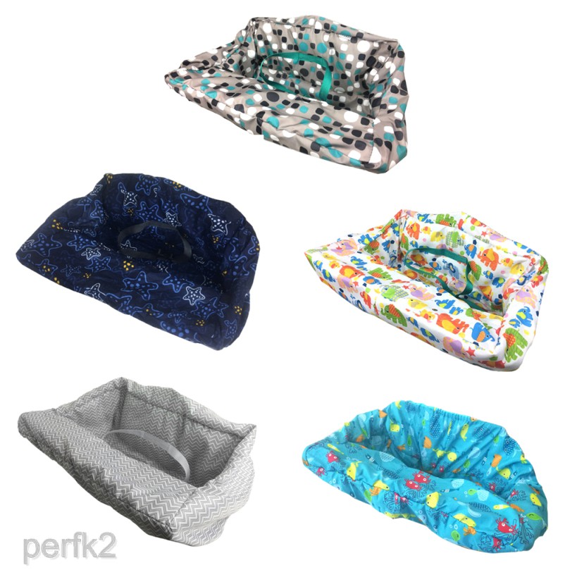 [PERFK2] 3-in-1 Shopping Cart Cover High Chair Cushion Kids Compact Portable Cushion