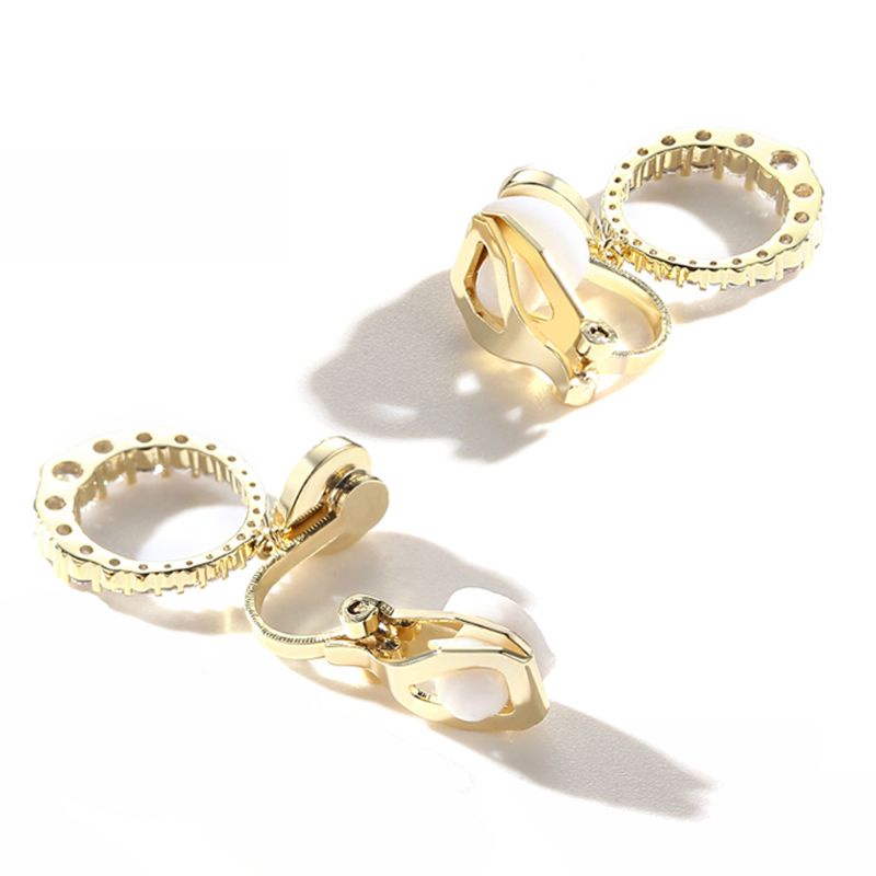 San * Kẹp Bông Tai Dạng Kẹp Thay Thế Không Gây Dị Ứng