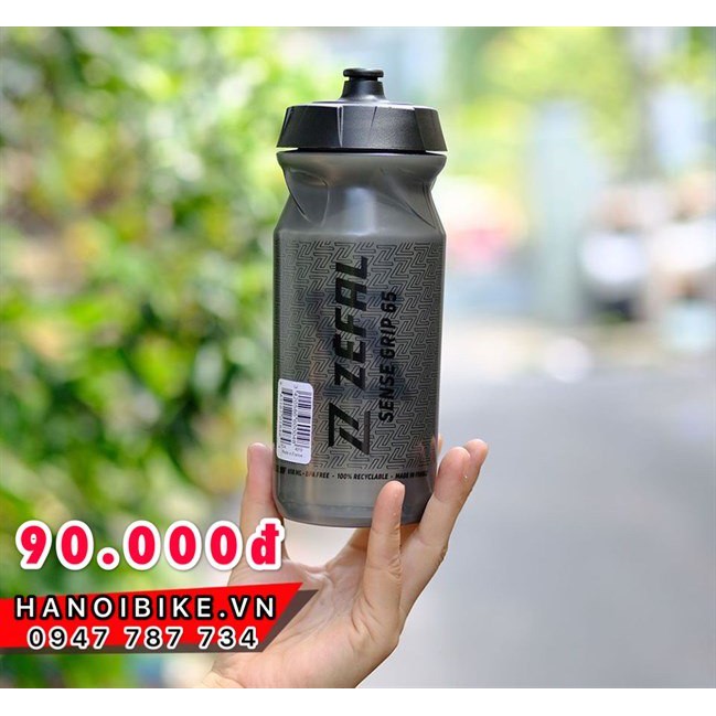 Bình nước thể thao xe đạp ZÉFAL SENSE GRIP 650ml