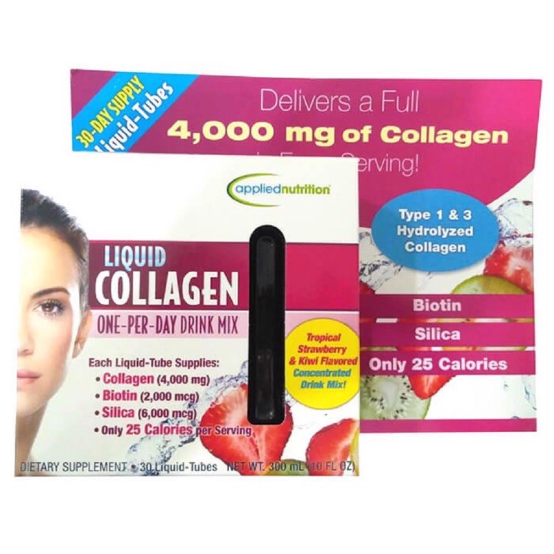 Liquid Collagen One per day Drink Mix Dạng Nước 30 tuýp