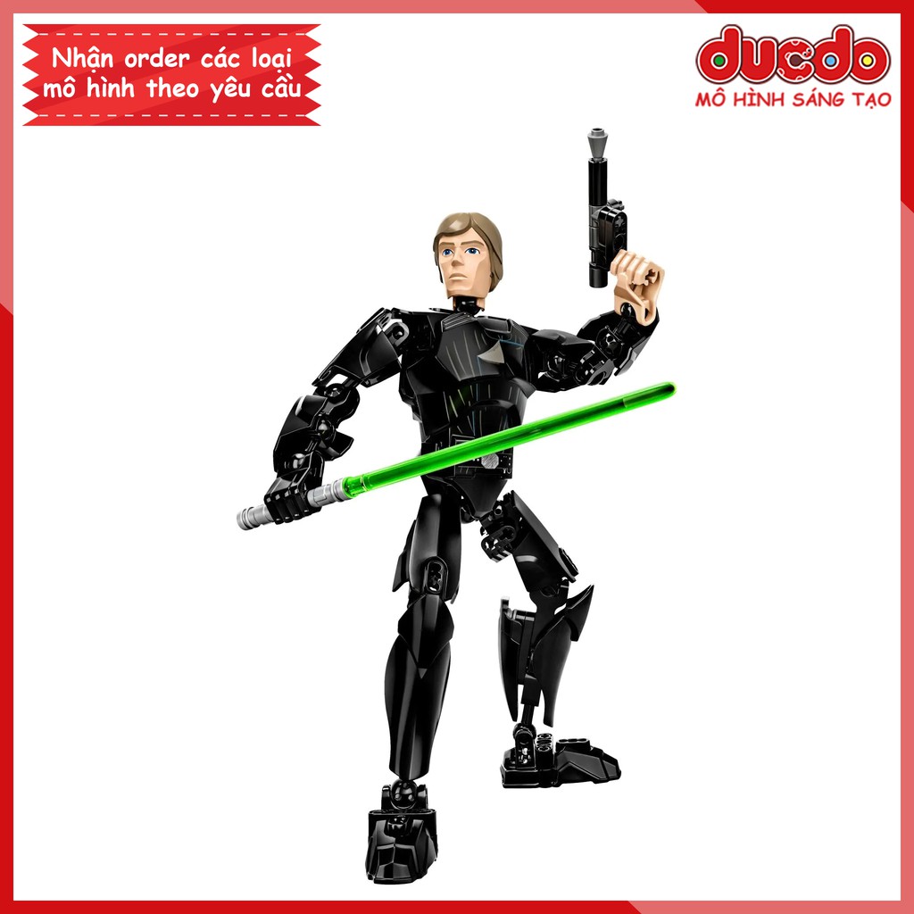 No.712-4 Lắp ghép Chiến tranh các vì sao war Luke Skywalker - Đồ chơi Xếp hình Mô hình Minifigures 75110