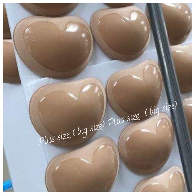 🤫MỘT CẶP DÁN TRÁI TIM ĐỘN NGỰC Hình Trái Tim💙