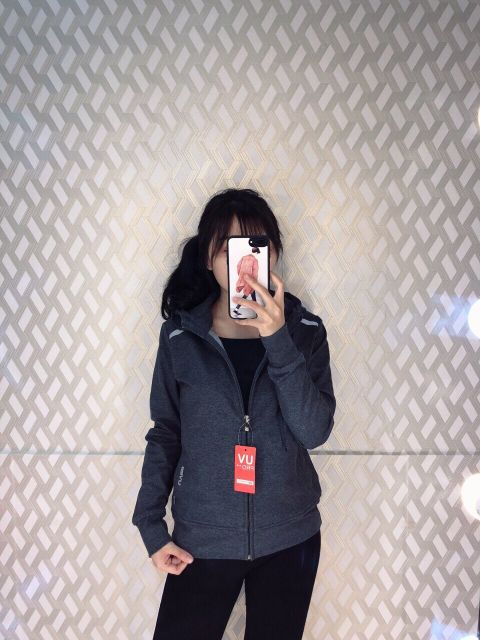 Áo khoác chống nắng nữ TX nón to, túi to