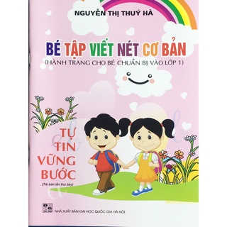 Sách - Bé tập viết nét cơ bản