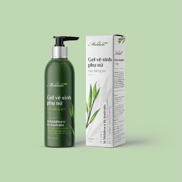 Gel vệ sinh phụ nữ, cân bằng pH Maldala 200ml