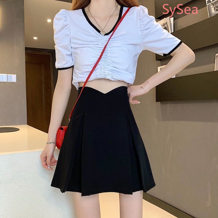 Chân Váy Chữ A Lưng Cao Size Lớn Thời Trang Mùa Hè Dành Cho Nữ