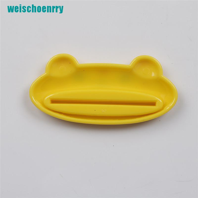 Dụng cụ đẩy kem đánh răng bằng nhựa hình động vật dễ thương đa chức năng