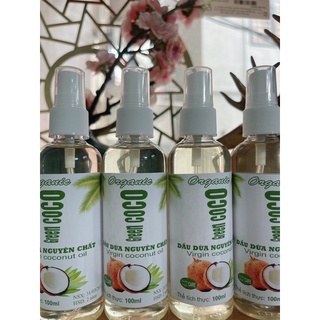 Dầu dừa 100ml nguyên chất 100% ép lạnh dừa Gren Coco