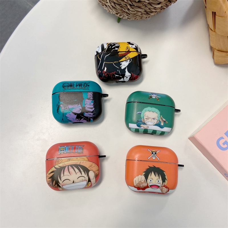 Ốp hoạt hình Pikachu Sesame Street One Piece gấu Kaws 63 màu tùy chọn thích hợp cho AirPods 1/2 pro 3