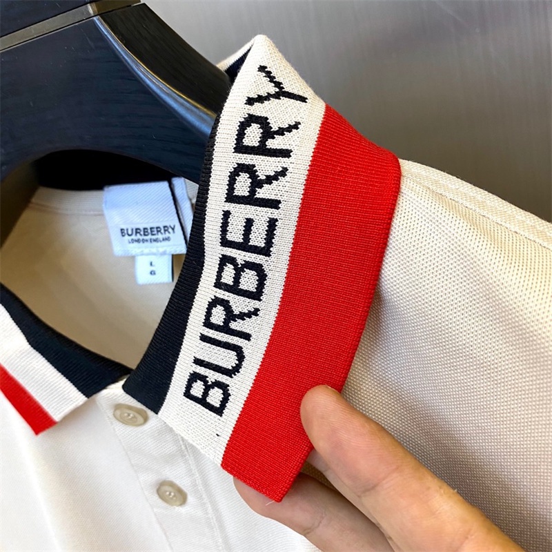 Áo thun polo Burberry chất liệu cotton thời trang xuân hè dành cho nam #32