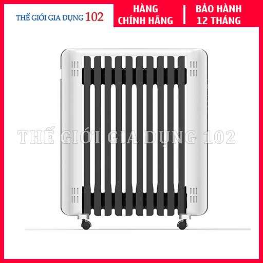 Máy sưởi dầu 12 thanh TIROSS TS9218 2500W, có điều khiển, vỏ bọc - Hàng chính hãng, bảo hành 12 tháng