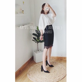 [Giá xưởng tận gốc] - Ảnh thật - Chân váy ôm ren