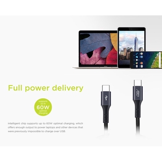 Cáp Innostyle DuraFlex USB-C to USB-C 1.5m