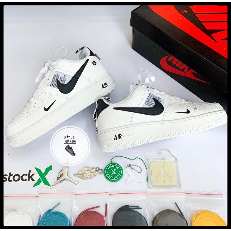 Giày Air Force 1 Utility White +full box bill