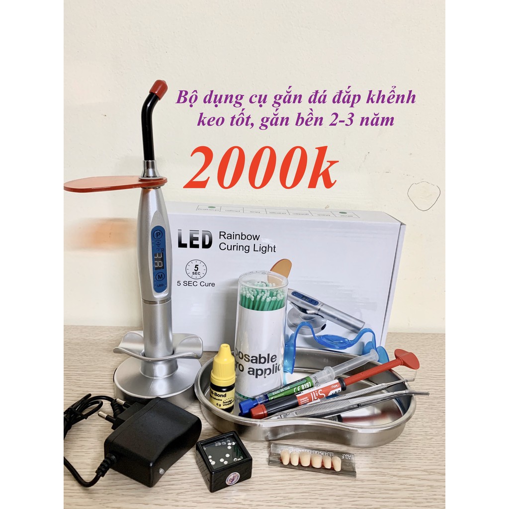 combo đính đá đắp khểnh loại tốt + men dẻo + 2 vỉ đá úc