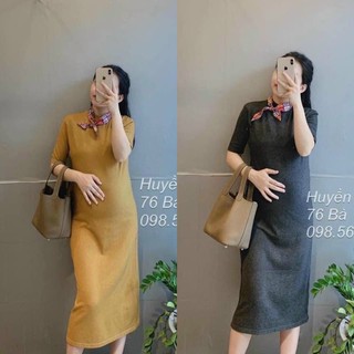 Váy len motoghi kèm nơ dành cho nữ