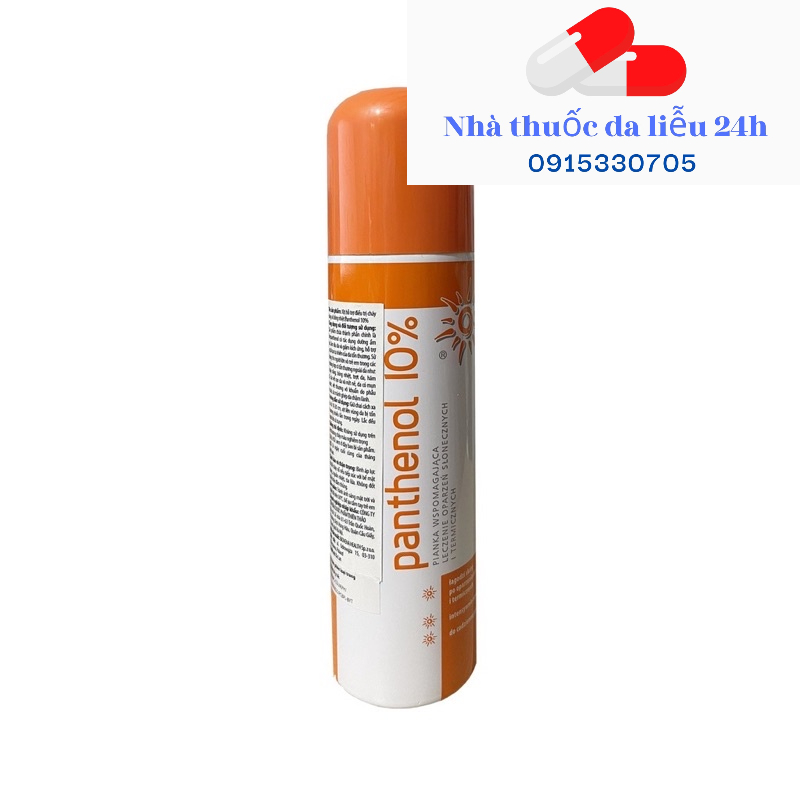 Xịt bỏng  Panthenol - Chai xịt 150ml