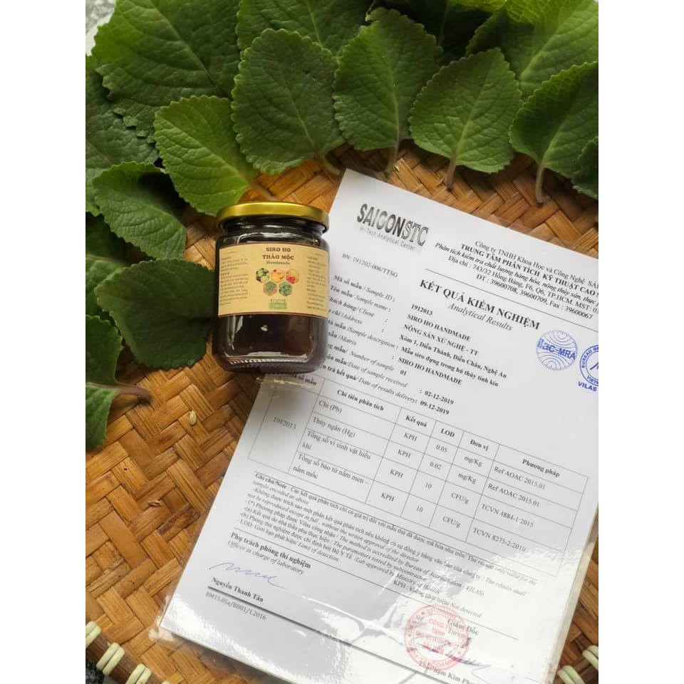 SIRO HO HÚNG CHANH 250ML
